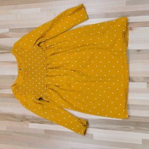 Carter's Polka Dot Long Sleeve Tunic Dress Shirt 4T